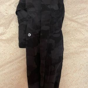 Lululemon black camo leggings